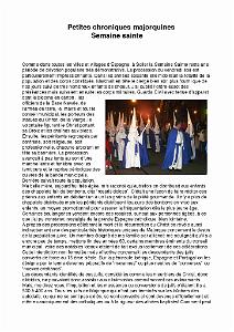 Semaine sainte  majorquine  (1)